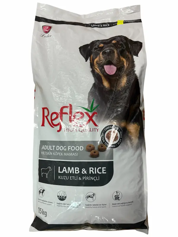 REFLEX ADULT DOG LAMB&RICE 15кг