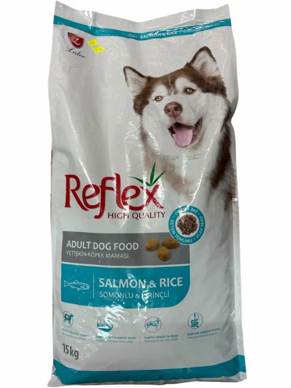 REFLEX ADULT DOG SALMON&RICE 15кг