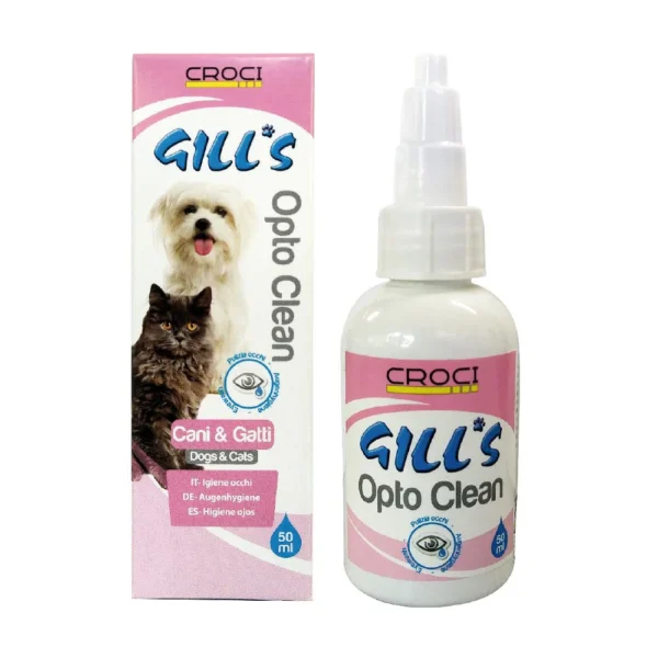 Gill’s Opto Clean – почистващ лосион за зоната около очите